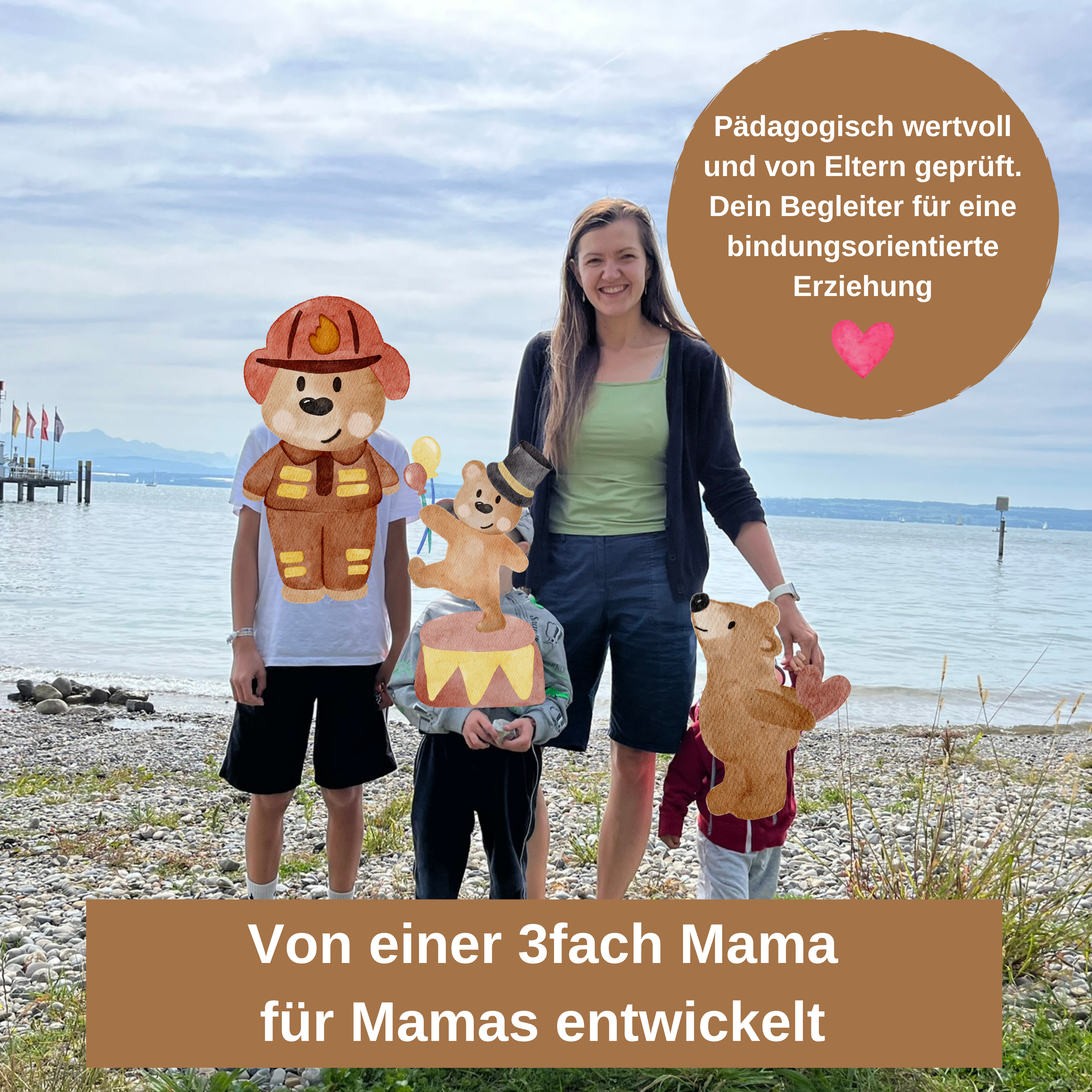 Interaktives Routinekartenset "Der kleine Bär" - inkl. Audio Begleitung