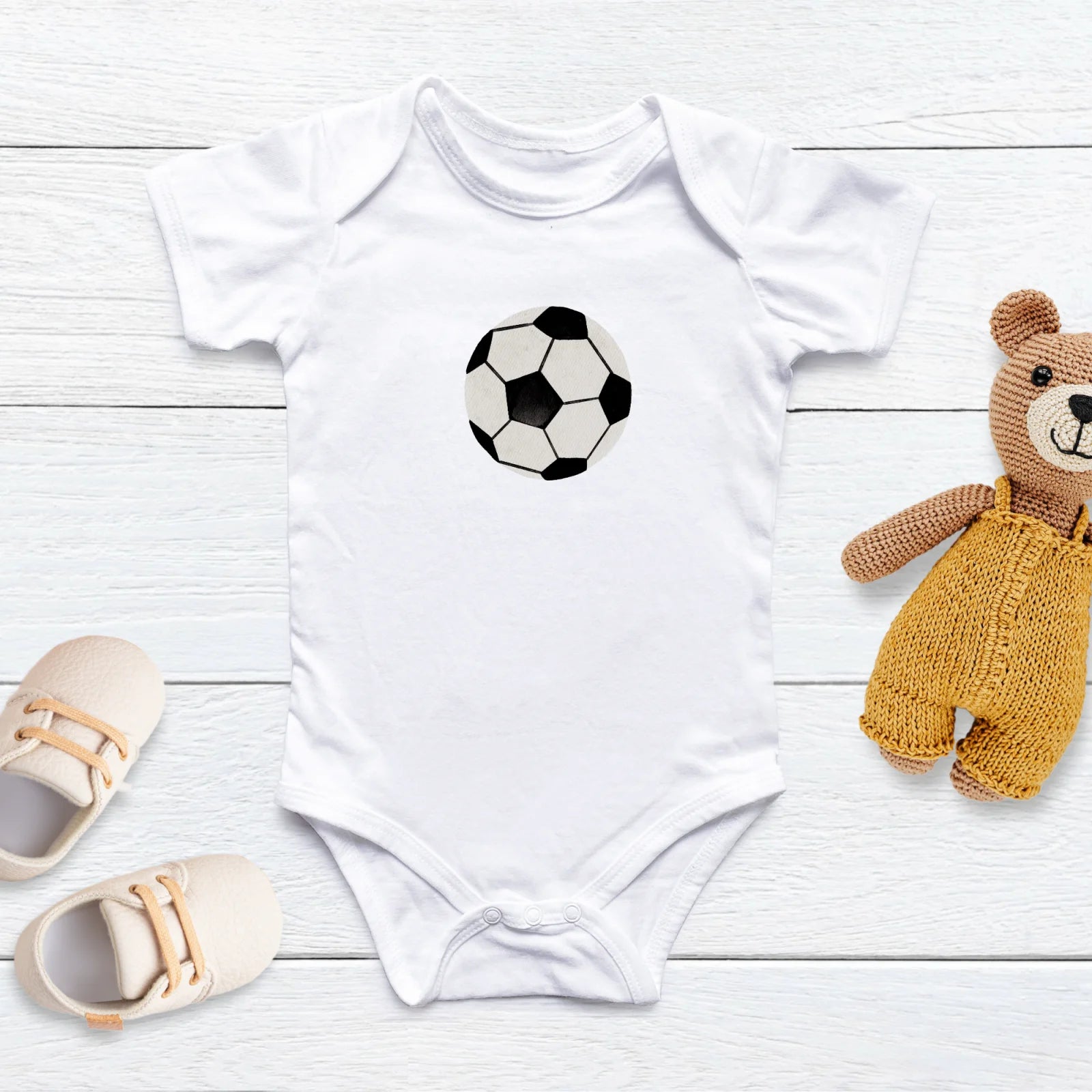 Bügelbild „Fußball“ – praktisch & cool für kleine Fußballfans - in 2 Größen