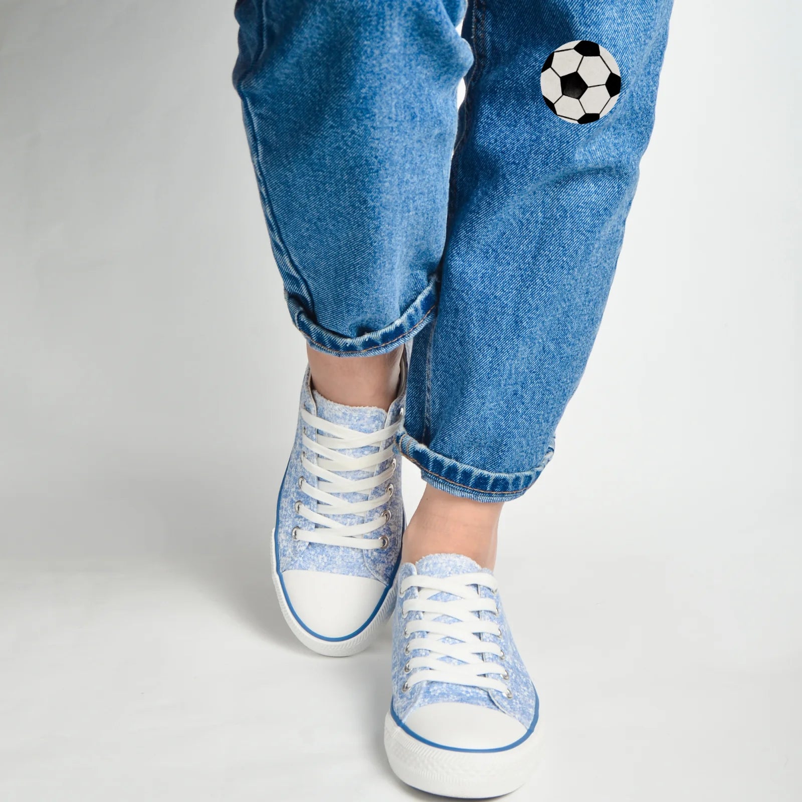 Bügelbild „Fußball“ – praktisch & cool für kleine Fußballfans - in 2 Größen