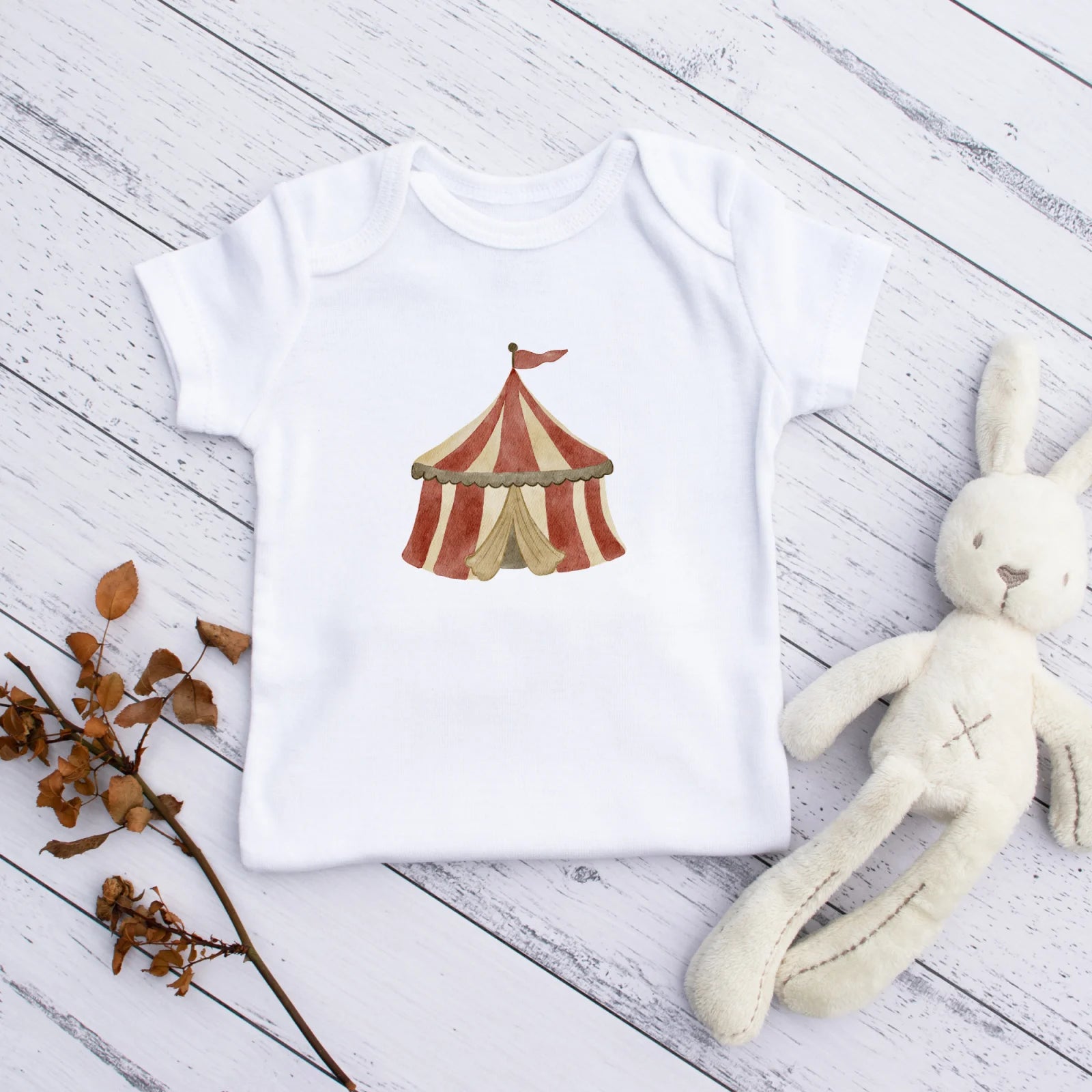 Bügelbild Zirkuszelt – Für Kinderkleidung und Kinderzimmerdeko