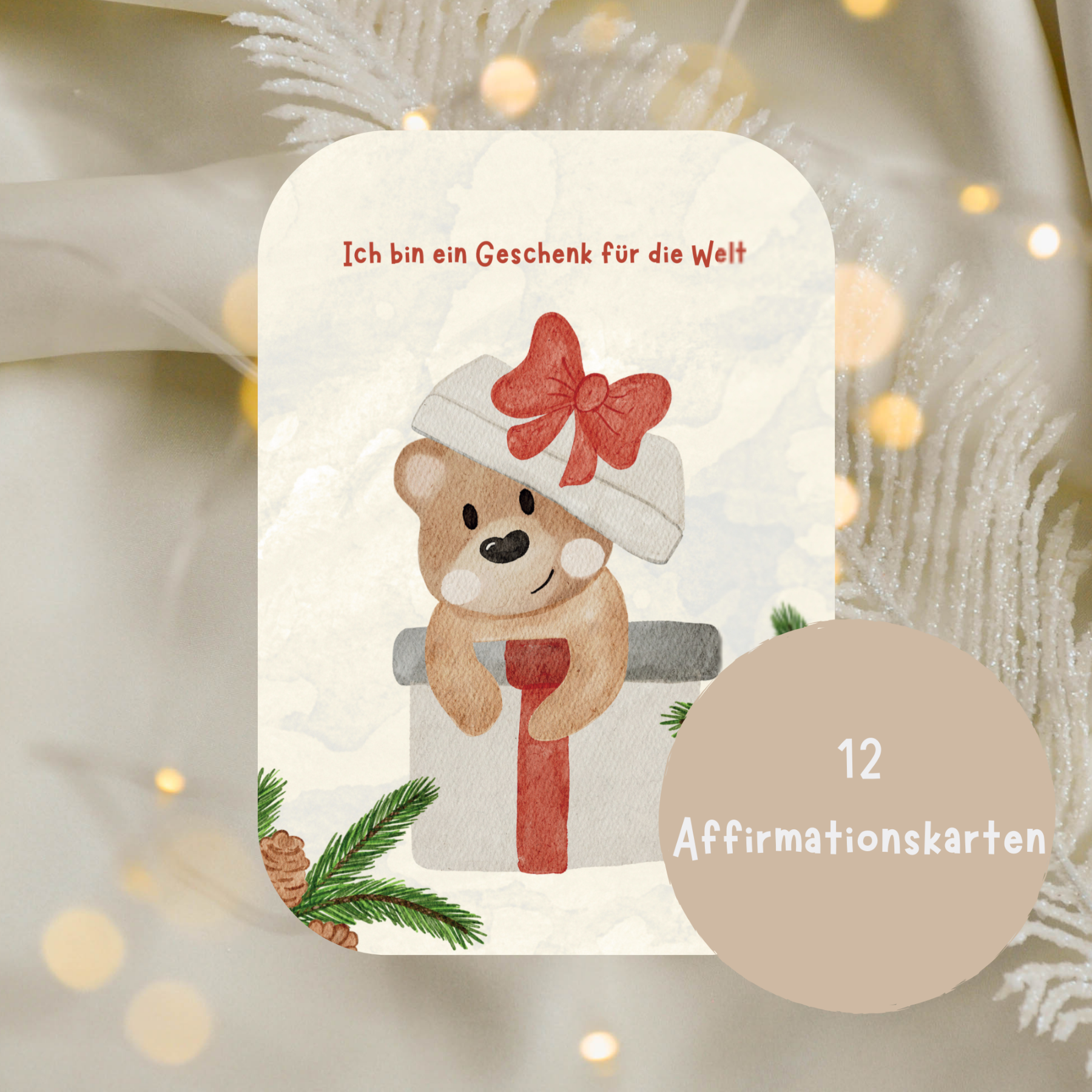 Affirmations- & Aktionskarten – Achtsamer Adventskalender für Kinder
