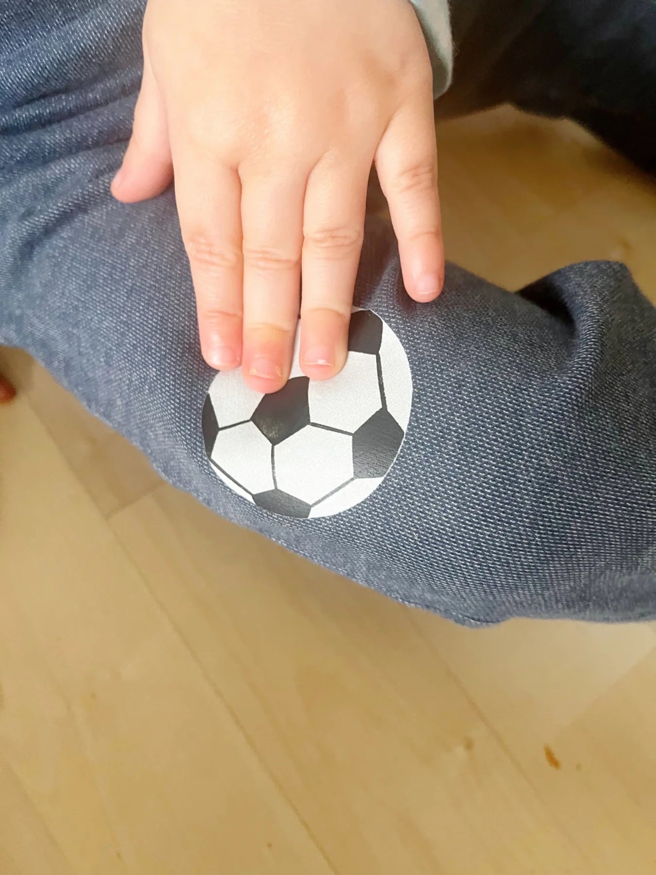 Bügelbild „Fußball“ – praktisch & cool für kleine Fußballfans - in 2 Größen