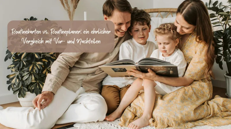Routinekarten vs Routineplaner, was ist besser für Kinder?