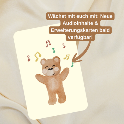Interaktives Routinekartenset "Der kleine Bär" - inkl. Audio Begleitung