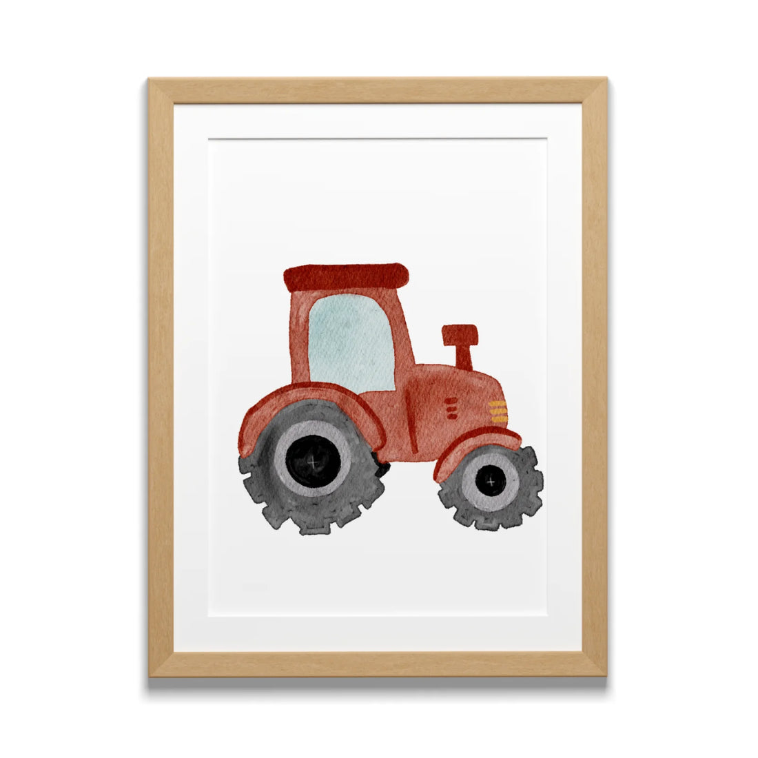 Traktor-Abenteuer – Kinderposter für Jungszimmer