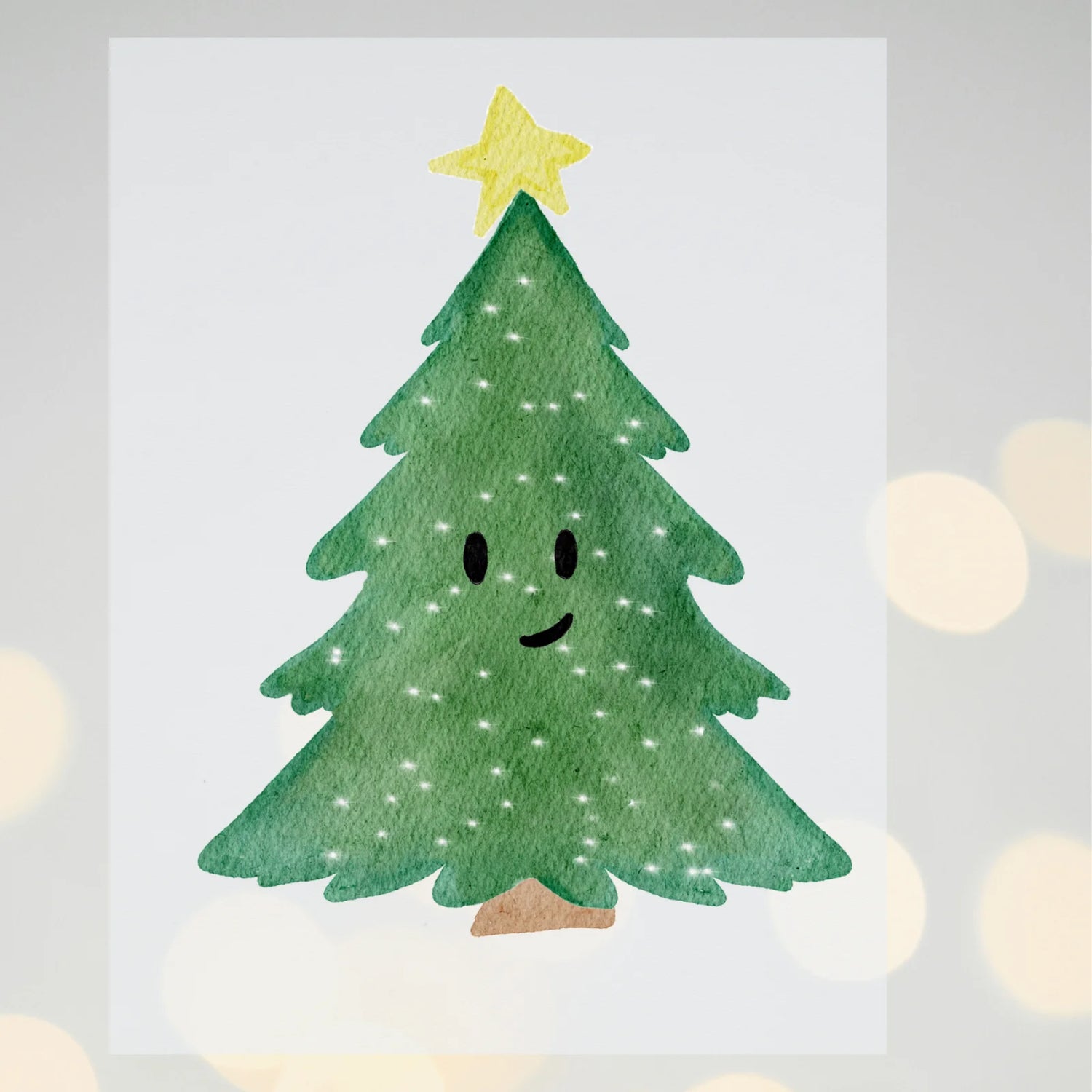 Bügelbild Weihnachtsbaum