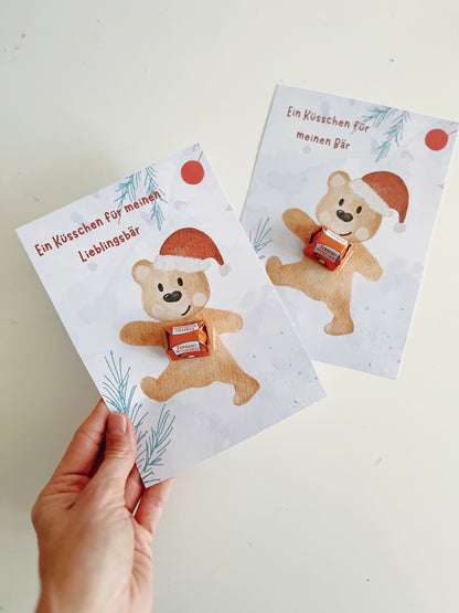 Freebie: „Ein Küsschen für meinen Lieblingsbär“