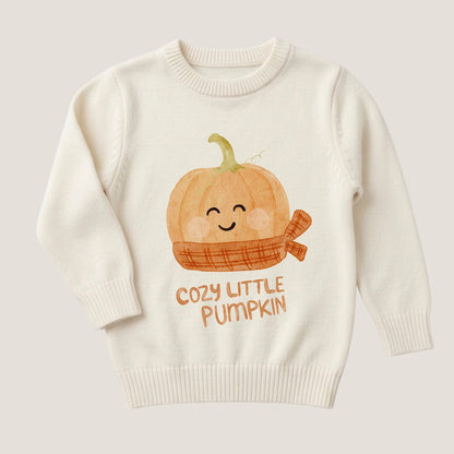 Bügelbild Cozy little Pumpkin in 2 Größen