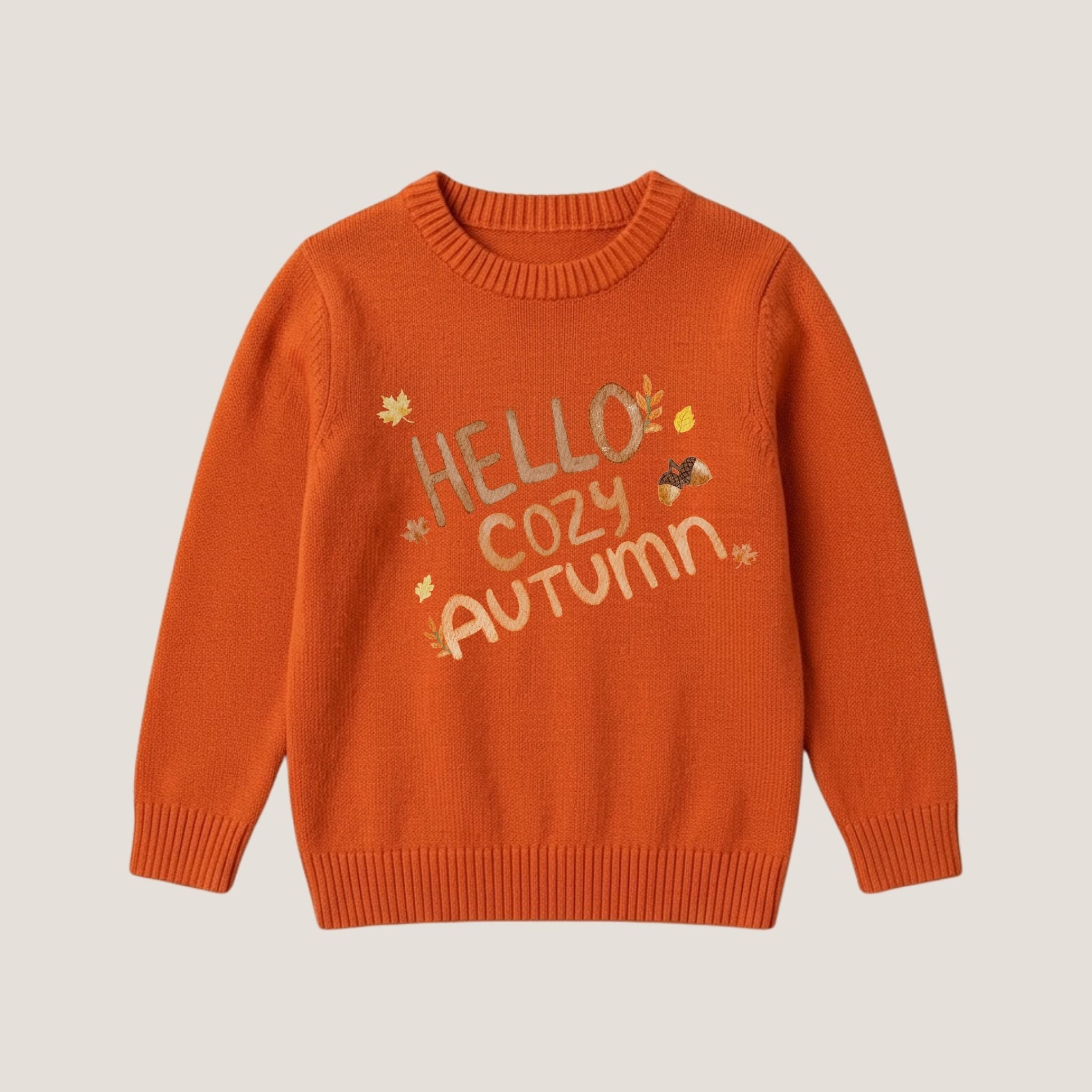 Bügelbild Hello cozy season oder hello cozy autumn