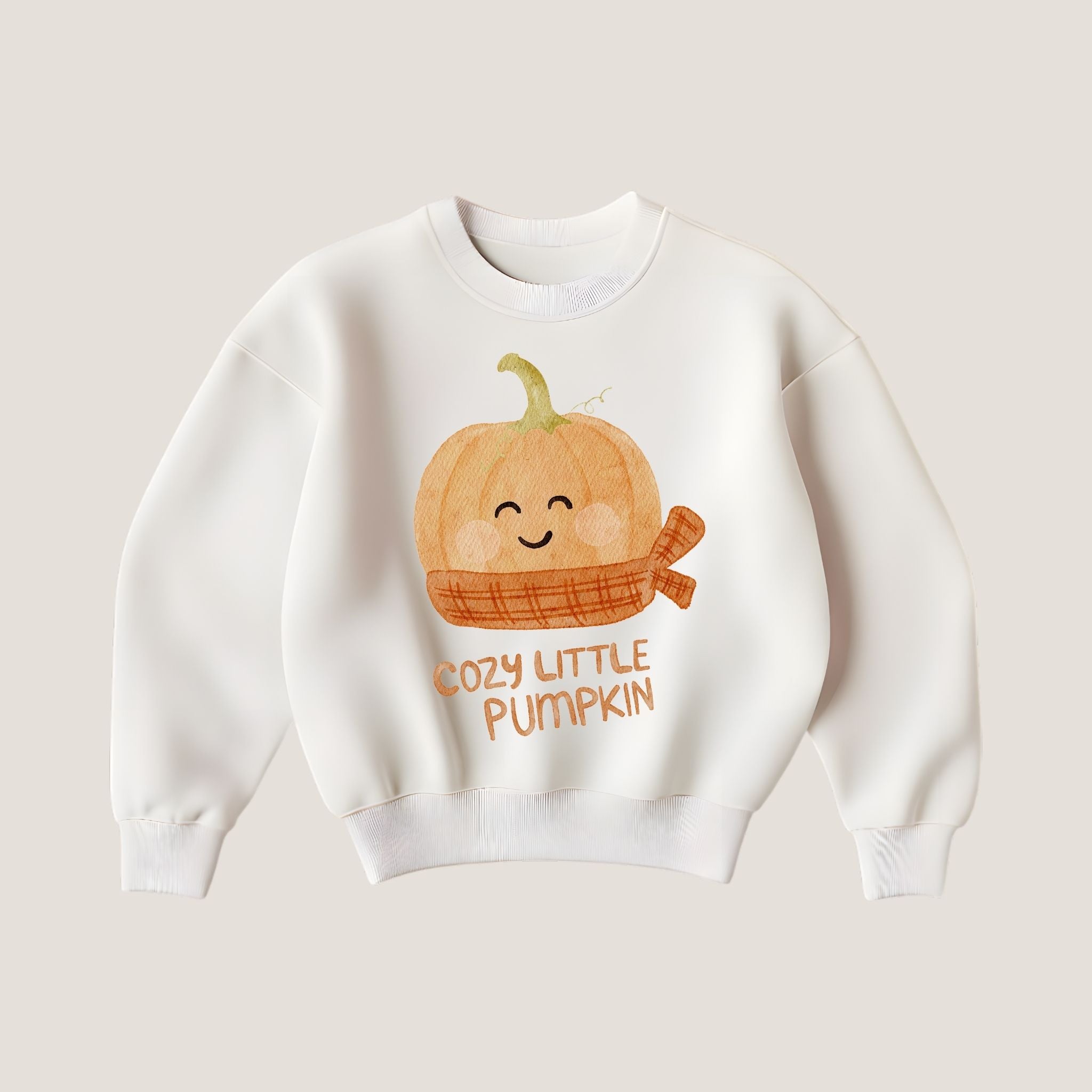 Bügelbild Cozy little Pumpkin in 2 Größen