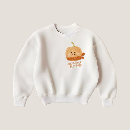 Bügelbild Cozy little Pumpkin in 2 Größen