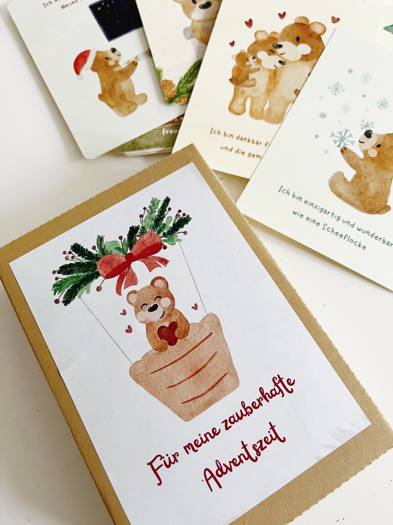 Affirmations- &amp; Aktionskarten – Achtsamer Adventskalender für Kinder