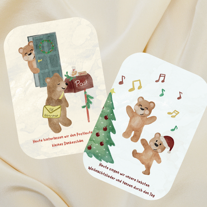 Affirmations- &amp; Aktionskarten – Achtsamer Adventskalender für Kinder