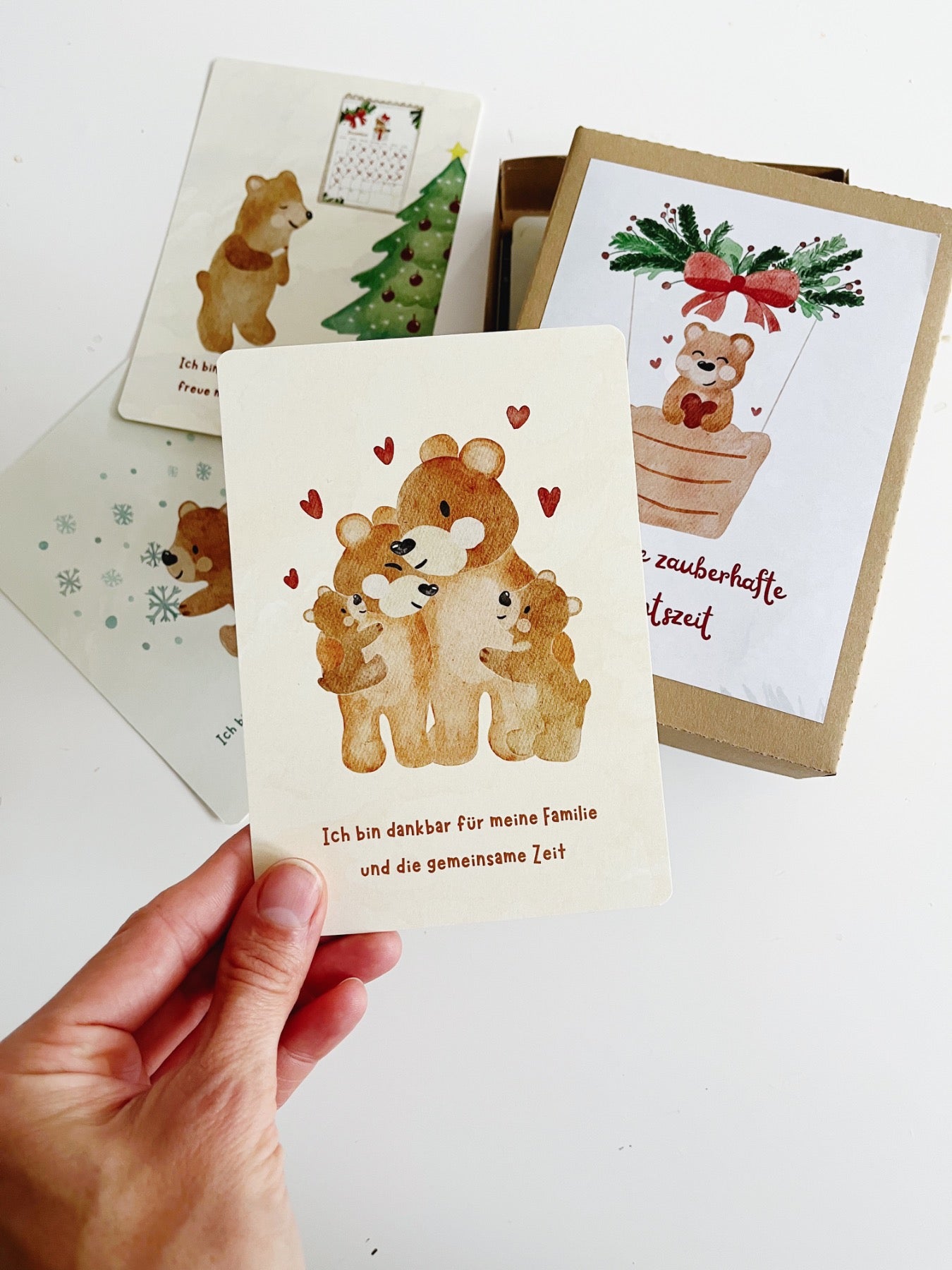 Affirmations- &amp; Aktionskarten – Achtsamer Adventskalender für Kinder