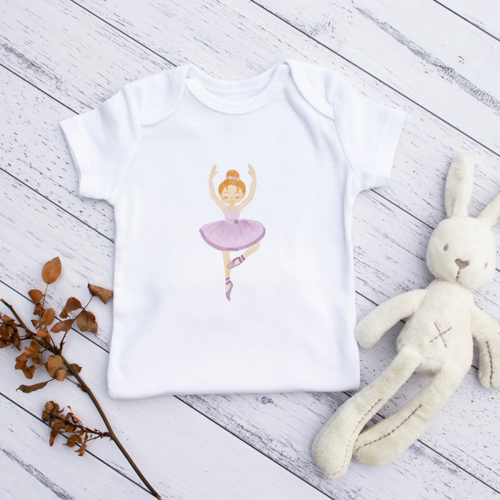 Bügelbild Ballerina