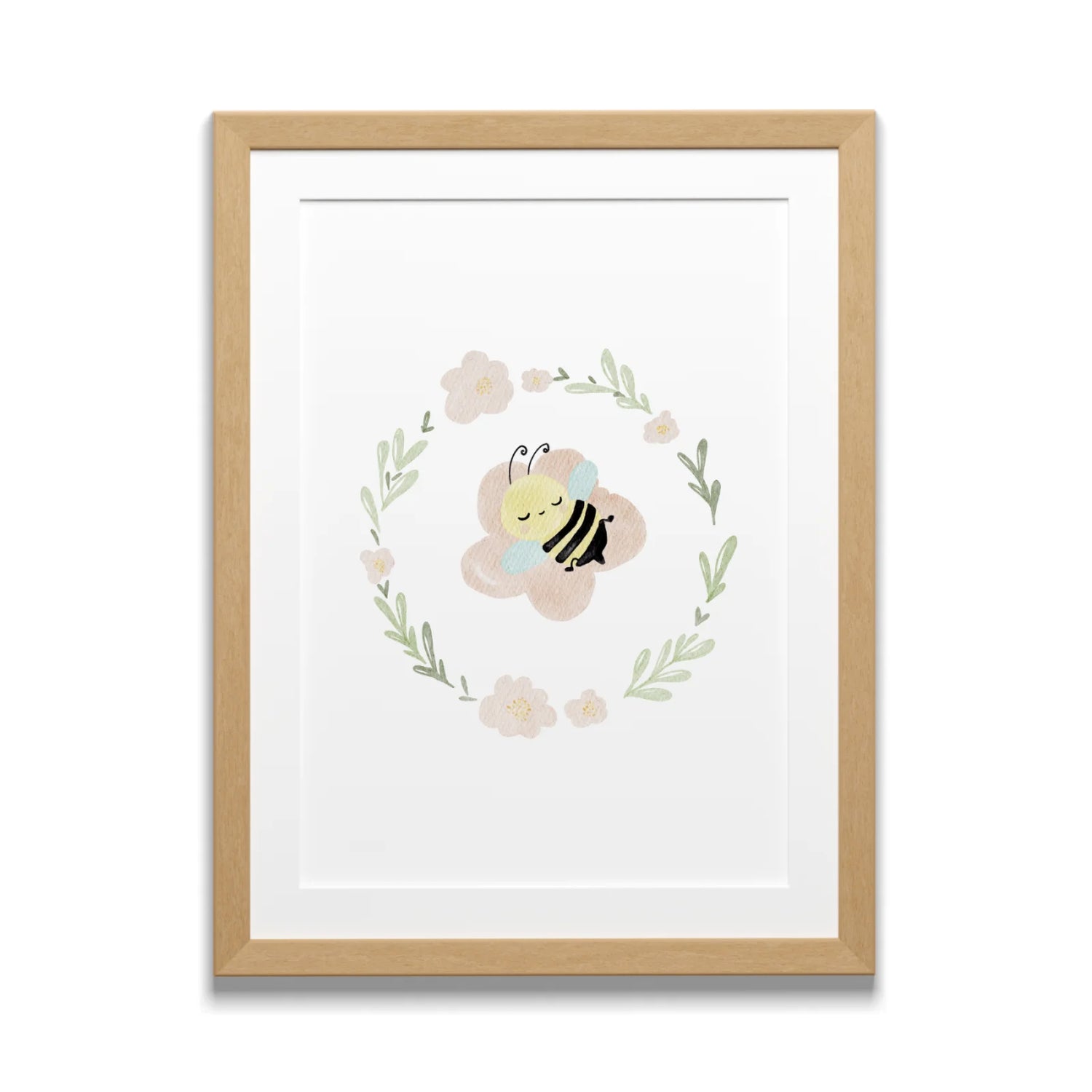 Posterset Bienen fürs Kinderzimmer