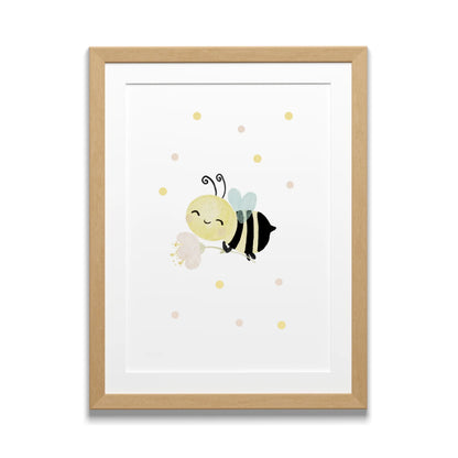 Posterset Bienen fürs Kinderzimmer
