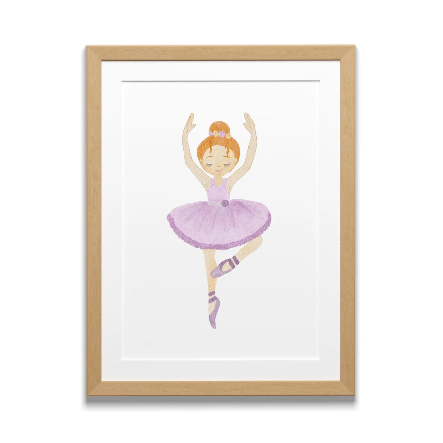 Kinderposter Ballerina