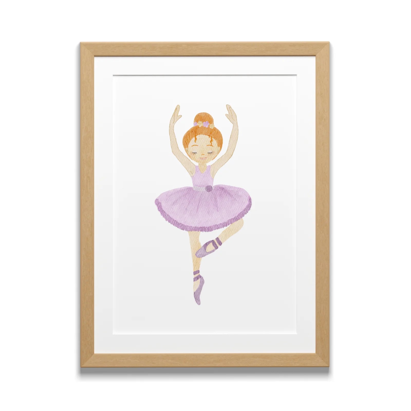 Kinderposter Ballerina