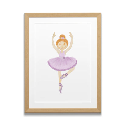 Kinderposter Ballerina