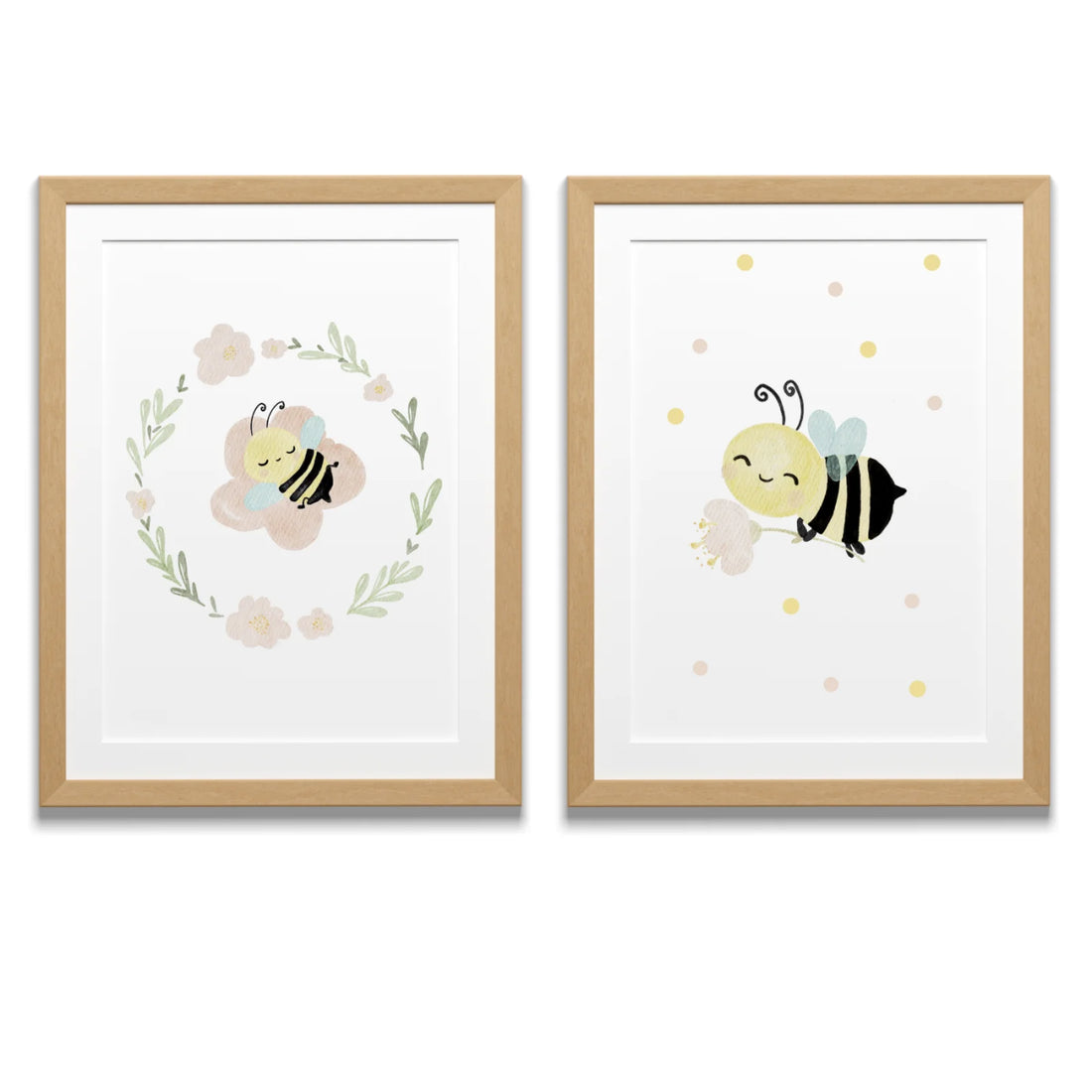 Posterset Bienen fürs Kinderzimmer