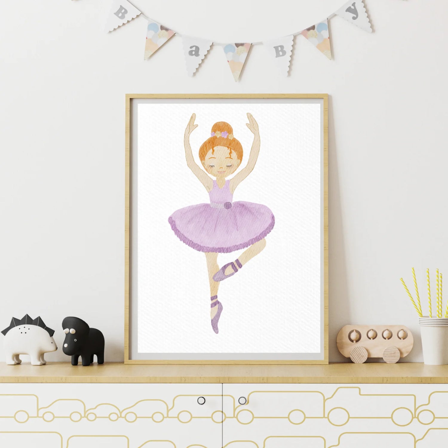 Kinderposter Ballerina