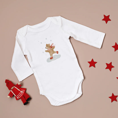 Bügelbilder Weihnachten, Set A5, Pinguin und Weihnachtsbären