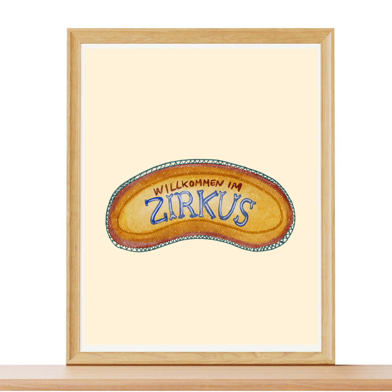 Zirkus Poster Set – 3er Set für ein stimmiges Kinderzimmer