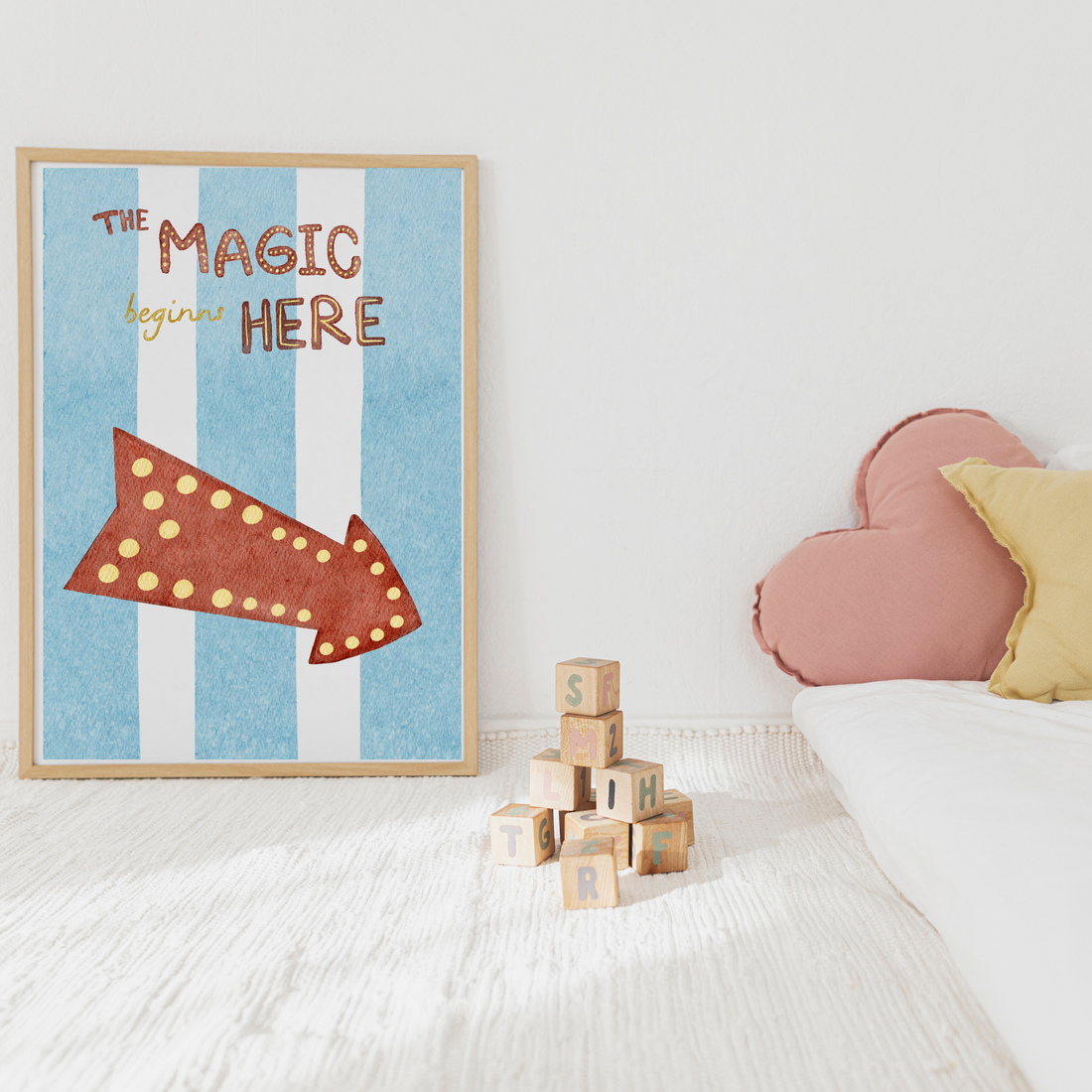 Zirkus Poster Set – 3er Set für ein stimmiges Kinderzimmer